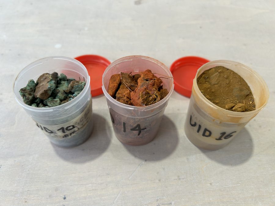 Soil samples UID 14 and UID 16